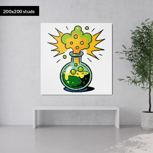 200*200studs, 160*160cm, 63*63inch