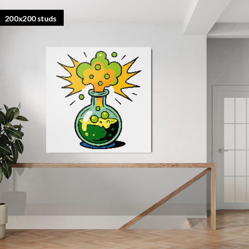 200*200studs, 160*160cm, 63*63inch