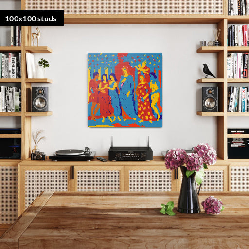 100*100studs, 80*80cm, 31,5*31,5inch