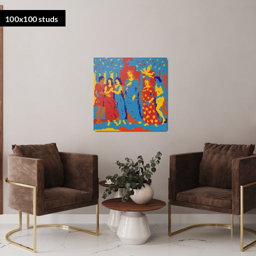 100*100studs, 80*80cm, 31,5*31,5inch