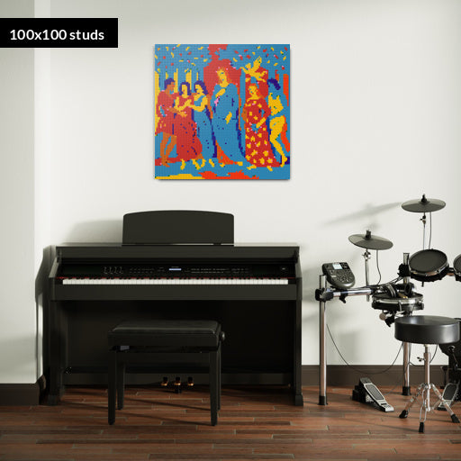 100*100studs, 80*80cm, 31,5*31,5inch