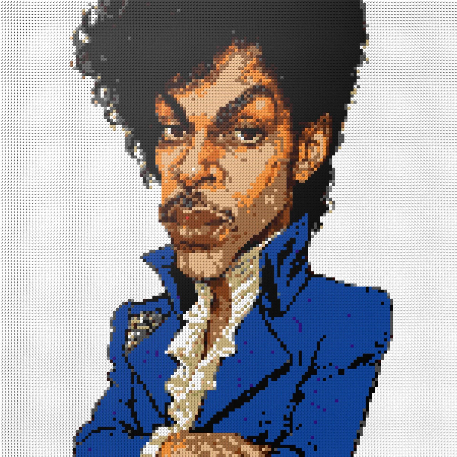 150*150studs, 120*120cm, 47,25*47,25inch