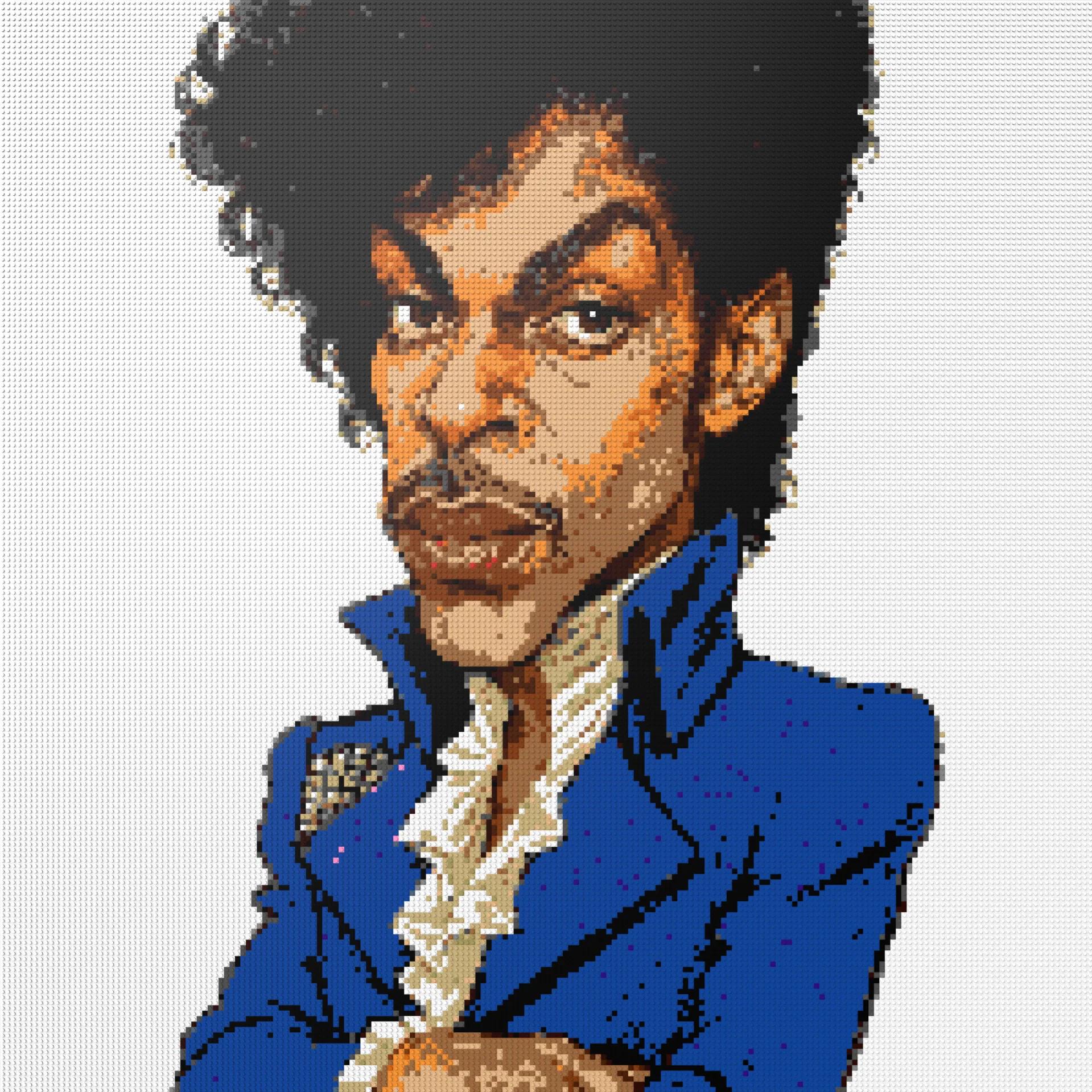 200*200studs, 160*160cm, 63*63inch