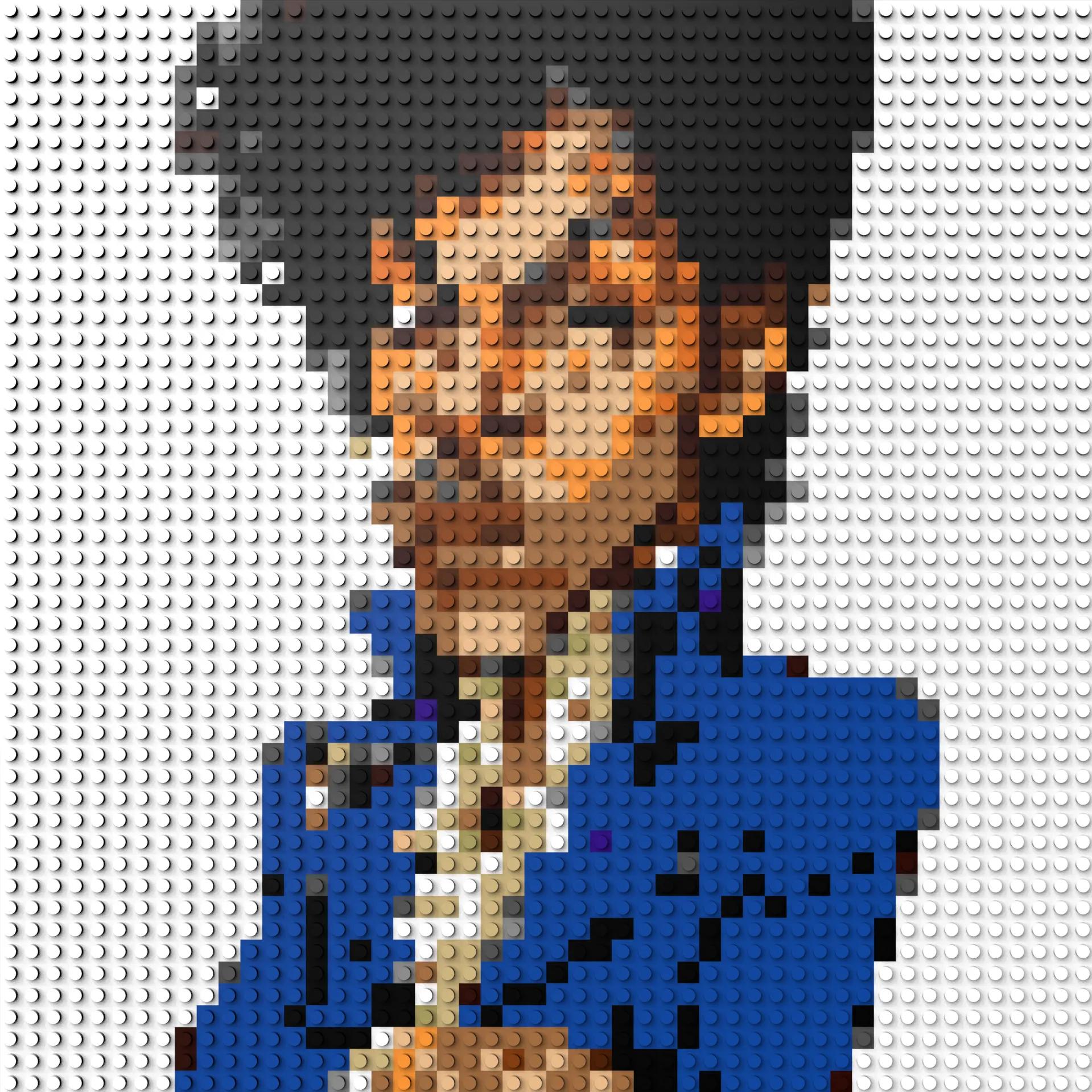 50*50studs, 40*40cm, 15,75*15,75inch