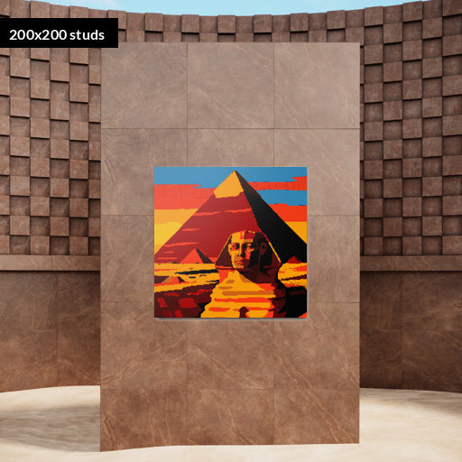 200*200studs, 160*160cm, 63*63inch