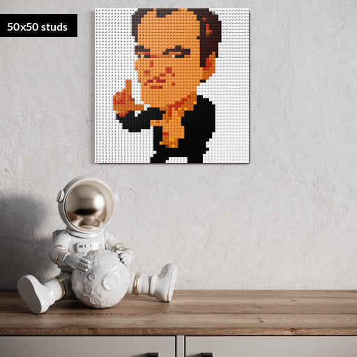 50*50studs, 40*40cm, 15,75*15,75inch