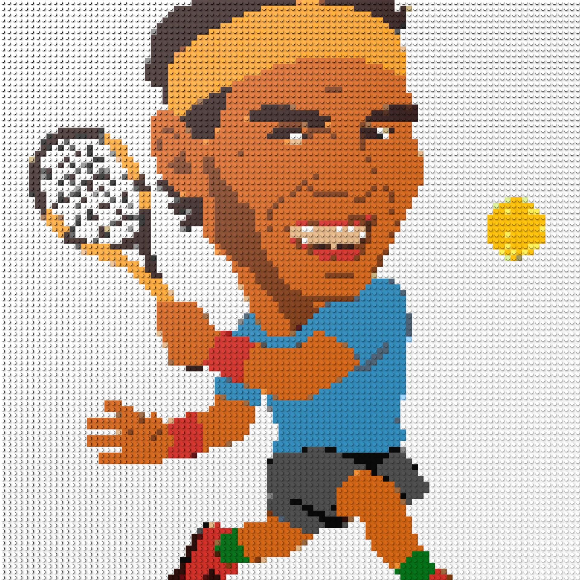 100*100studs, 80*80cm, 31,5*31,5inch