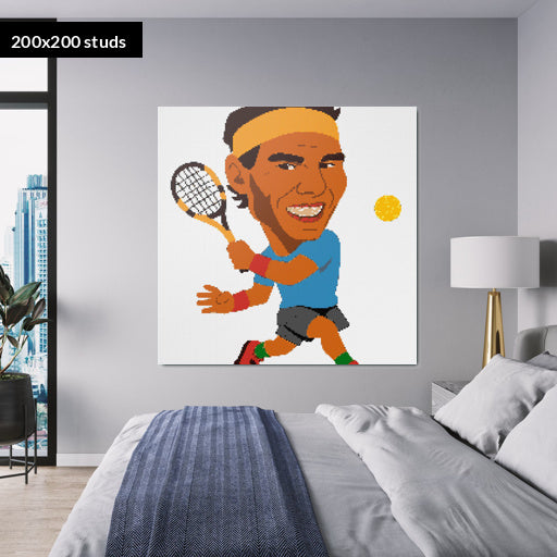 200*200studs, 160*160cm, 63*63inch