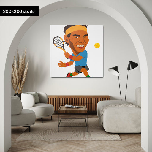 200*200studs, 160*160cm, 63*63inch
