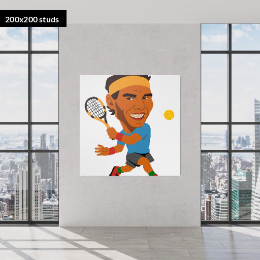 200*200studs, 160*160cm, 63*63inch