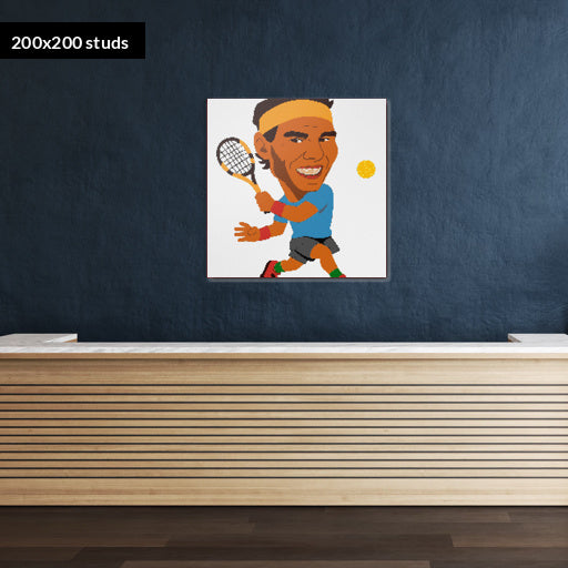 200*200studs, 160*160cm, 63*63inch