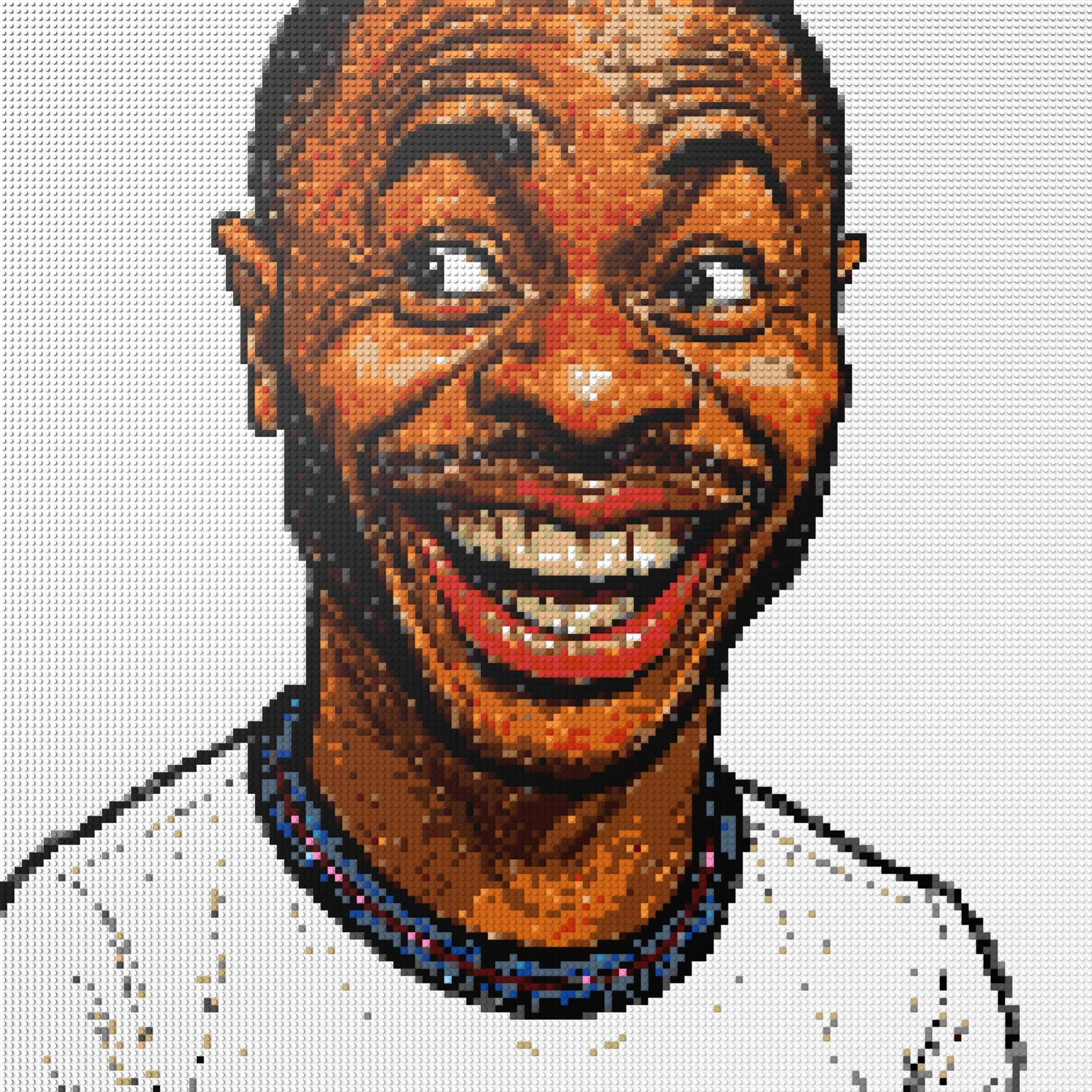 150*150studs, 120*120cm, 47,25*47,25inch