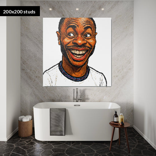 200*200studs, 160*160cm, 63*63inch