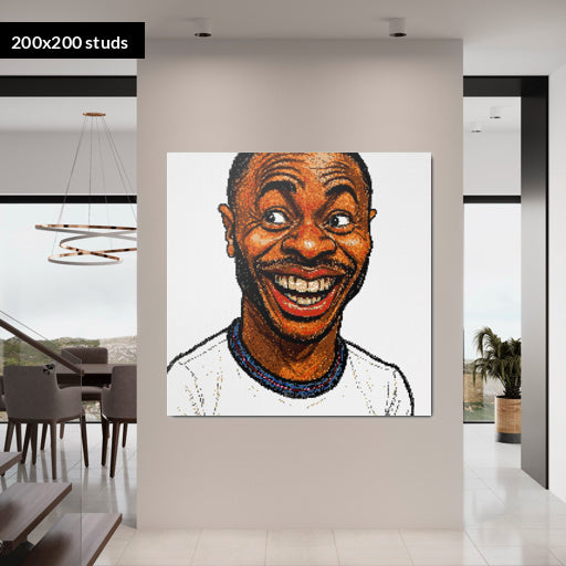 200*200studs, 160*160cm, 63*63inch