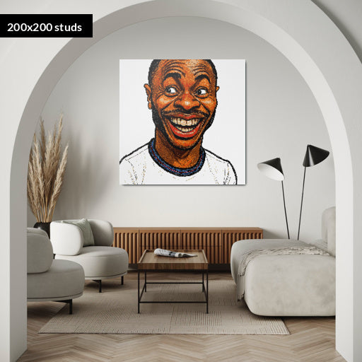 200*200studs, 160*160cm, 63*63inch