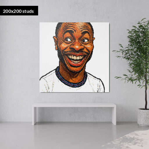 200*200studs, 160*160cm, 63*63inch