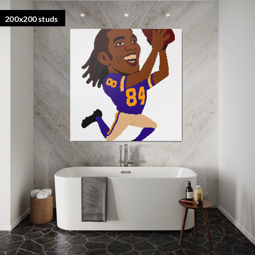 200*200studs, 160*160cm, 63*63inch