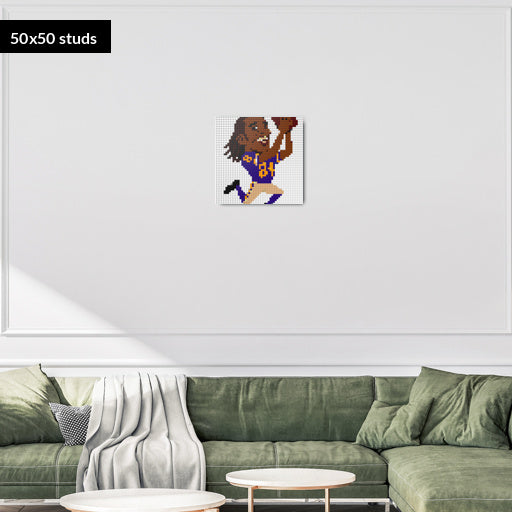 50*50studs, 40*40cm, 15,75*15,75inch