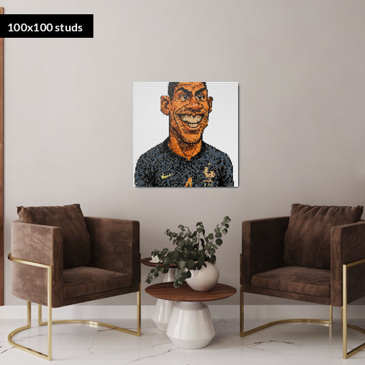 100*100studs, 80*80cm, 31,5*31,5inch