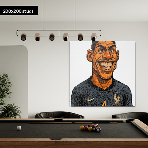 200*200studs, 160*160cm, 63*63inch