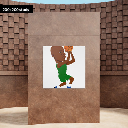 200*200studs, 160*160cm, 63*63inch