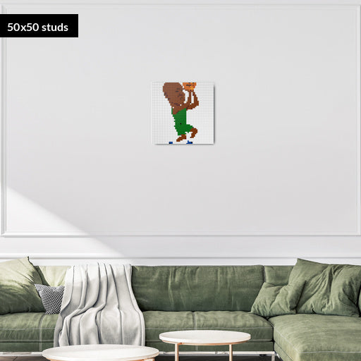 50*50studs, 40*40cm, 15,75*15,75inch