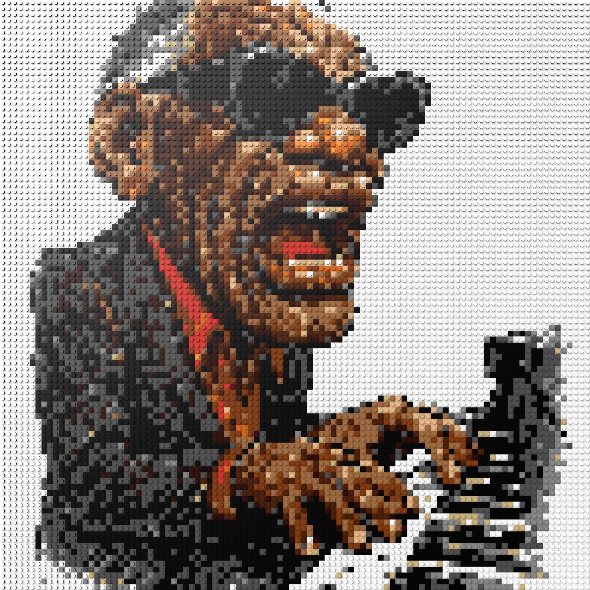 100*100studs, 80*80cm, 31,5*31,5inch