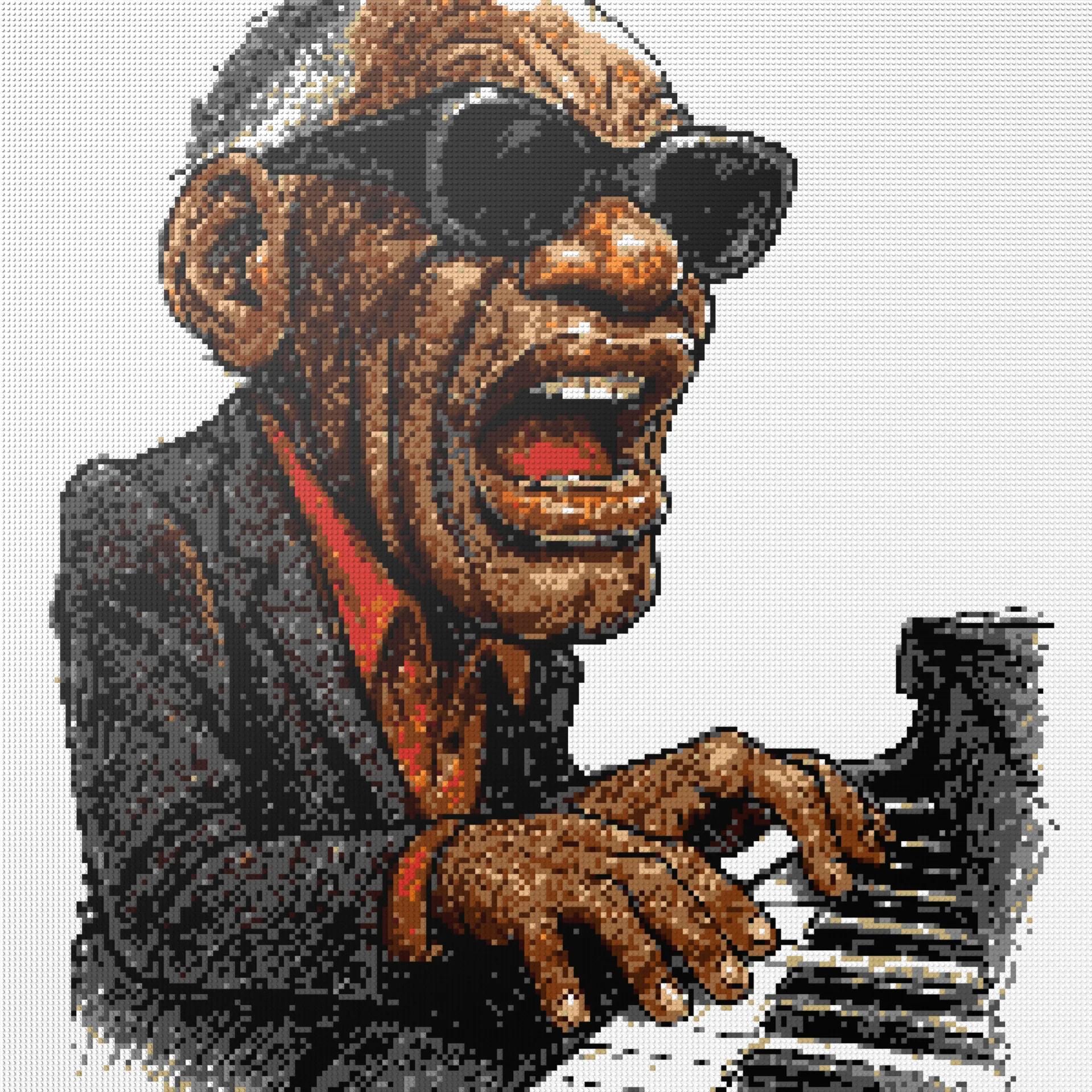 200*200studs, 160*160cm, 63*63inch