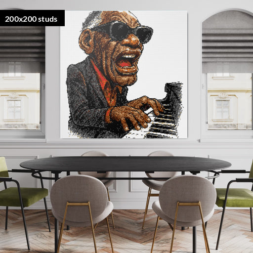 200*200studs, 160*160cm, 63*63inch