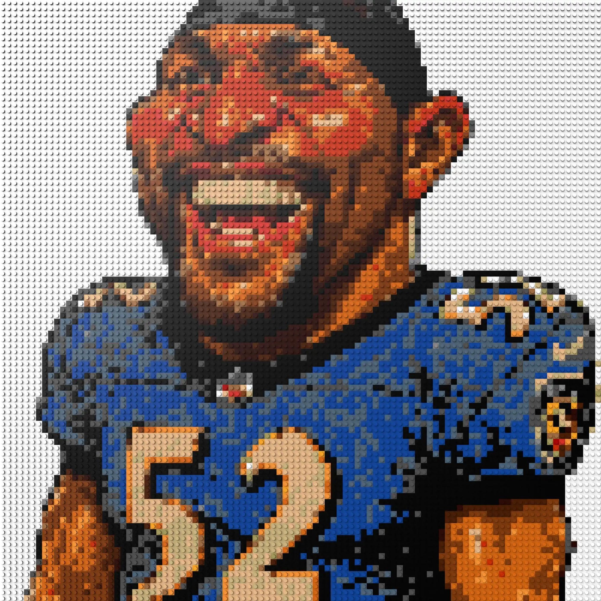 100*100studs, 80*80cm, 31,5*31,5inch