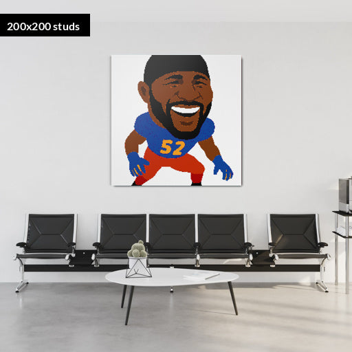 200*200studs, 160*160cm, 63*63inch