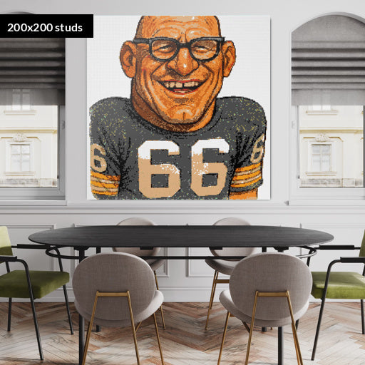 200*200studs, 160*160cm, 63*63inch