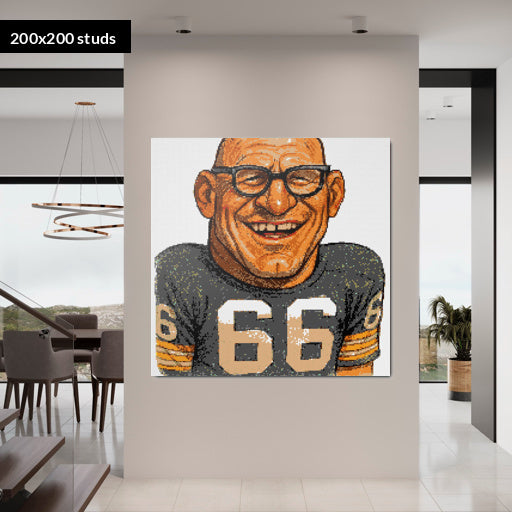 200*200studs, 160*160cm, 63*63inch