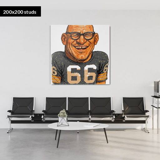 200*200studs, 160*160cm, 63*63inch