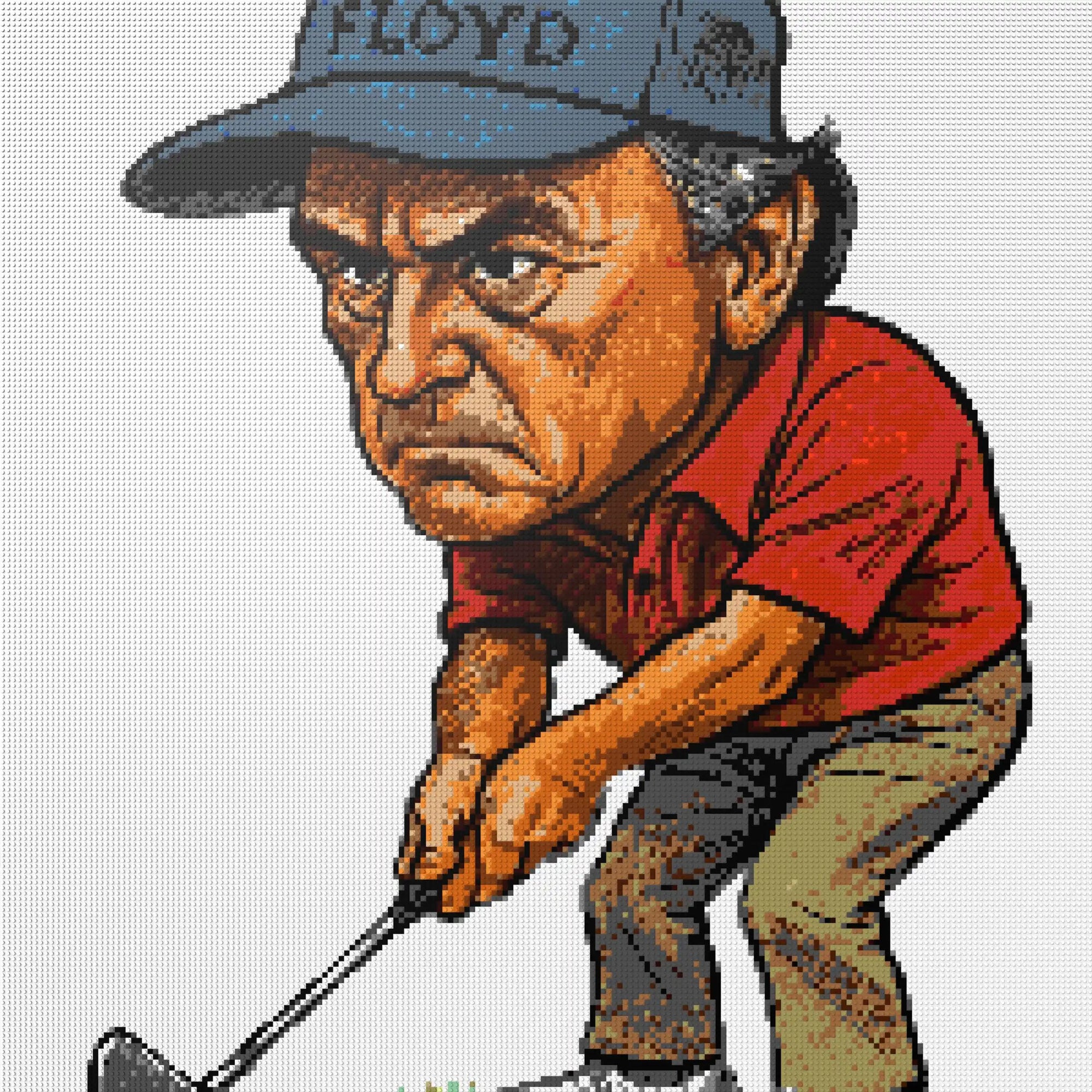 200*200studs, 160*160cm, 63*63inch