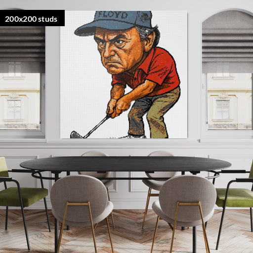 200*200studs, 160*160cm, 63*63inch