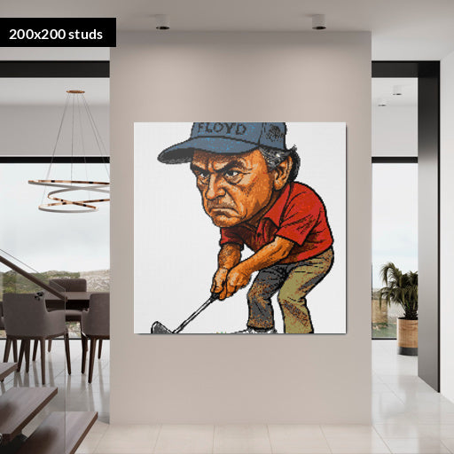 200*200studs, 160*160cm, 63*63inch