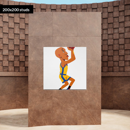 200*200studs, 160*160cm, 63*63inch