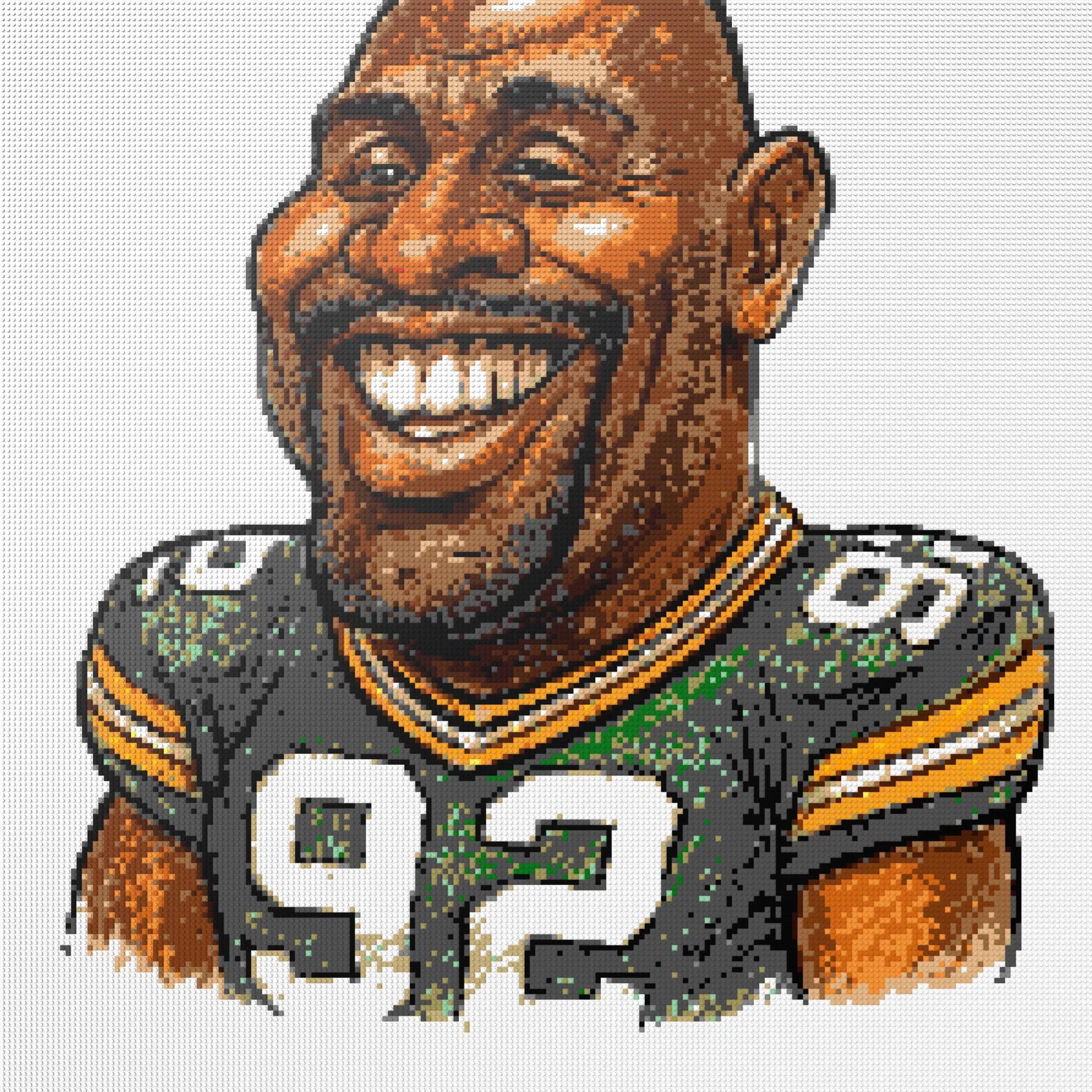 200*200studs, 160*160cm, 63*63inch