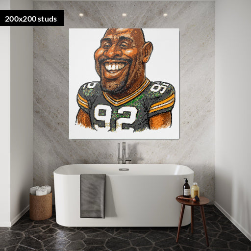 200*200studs, 160*160cm, 63*63inch