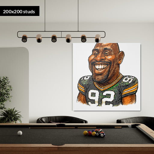 200*200studs, 160*160cm, 63*63inch