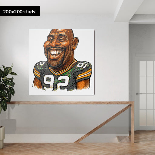 200*200studs, 160*160cm, 63*63inch