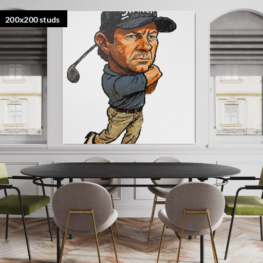 200*200studs, 160*160cm, 63*63inch