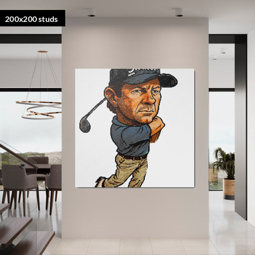 200*200studs, 160*160cm, 63*63inch