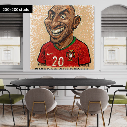 200*200studs, 160*160cm, 63*63inch