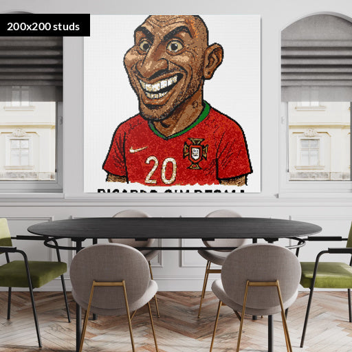 200*200studs, 160*160cm, 63*63inch