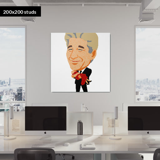 200*200studs, 160*160cm, 63*63inch