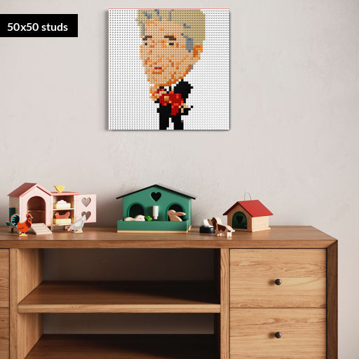 50*50studs, 40*40cm, 15,75*15,75inch