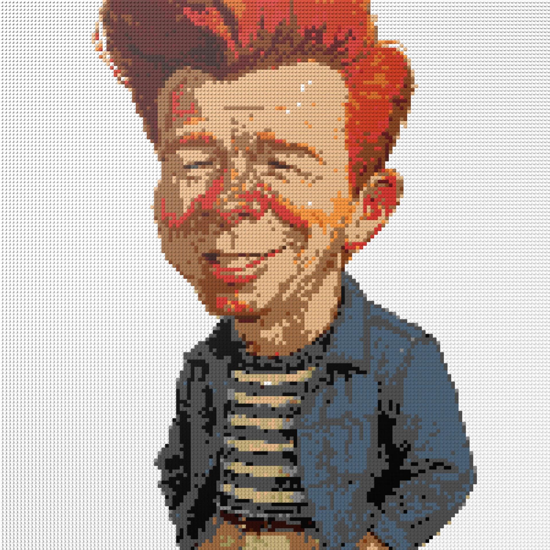 150*150studs, 120*120cm, 47,25*47,25inch