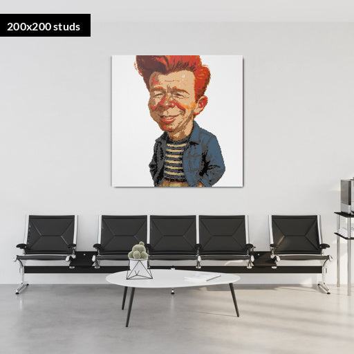 200*200studs, 160*160cm, 63*63inch